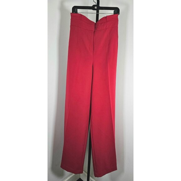 7th Avenue Design Studio Red Tall Plus Size Dress Pants-SZ 20 - Picture 1 of 10